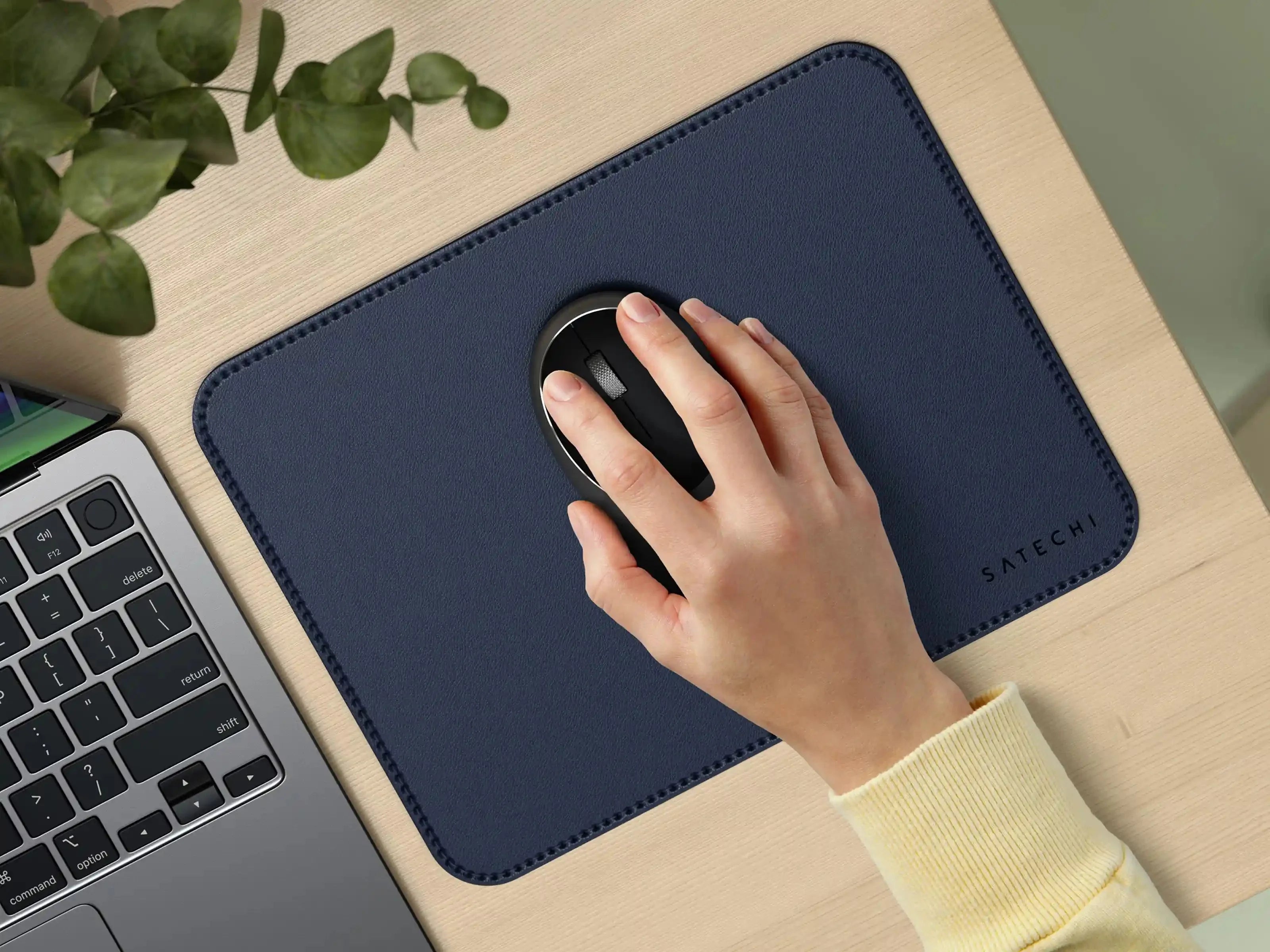 Vegan-Leather Premium Mouse Pad